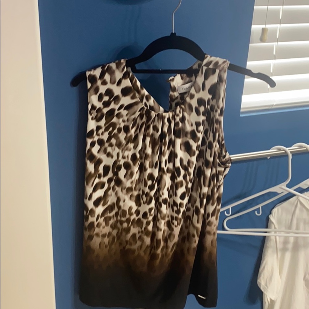 Sleeveless pullover blouse Calvin Klein